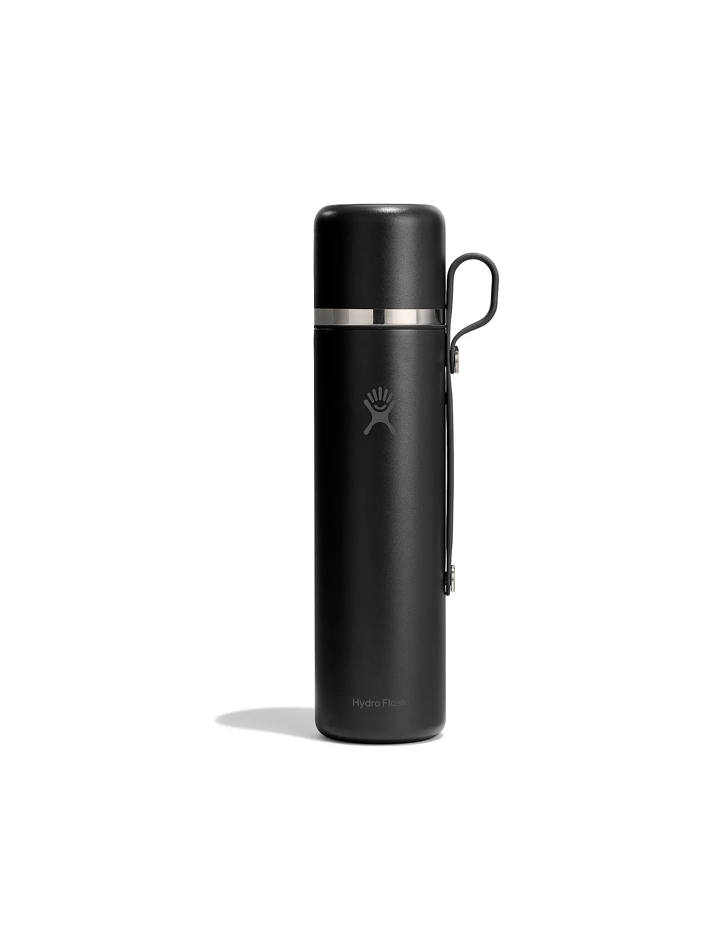 HYDRO FLASK | Trinkflasche Hot Flask & Cup isoliert 1065ml | schwarz